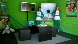 Stand Dog Chow en rural del Prado
